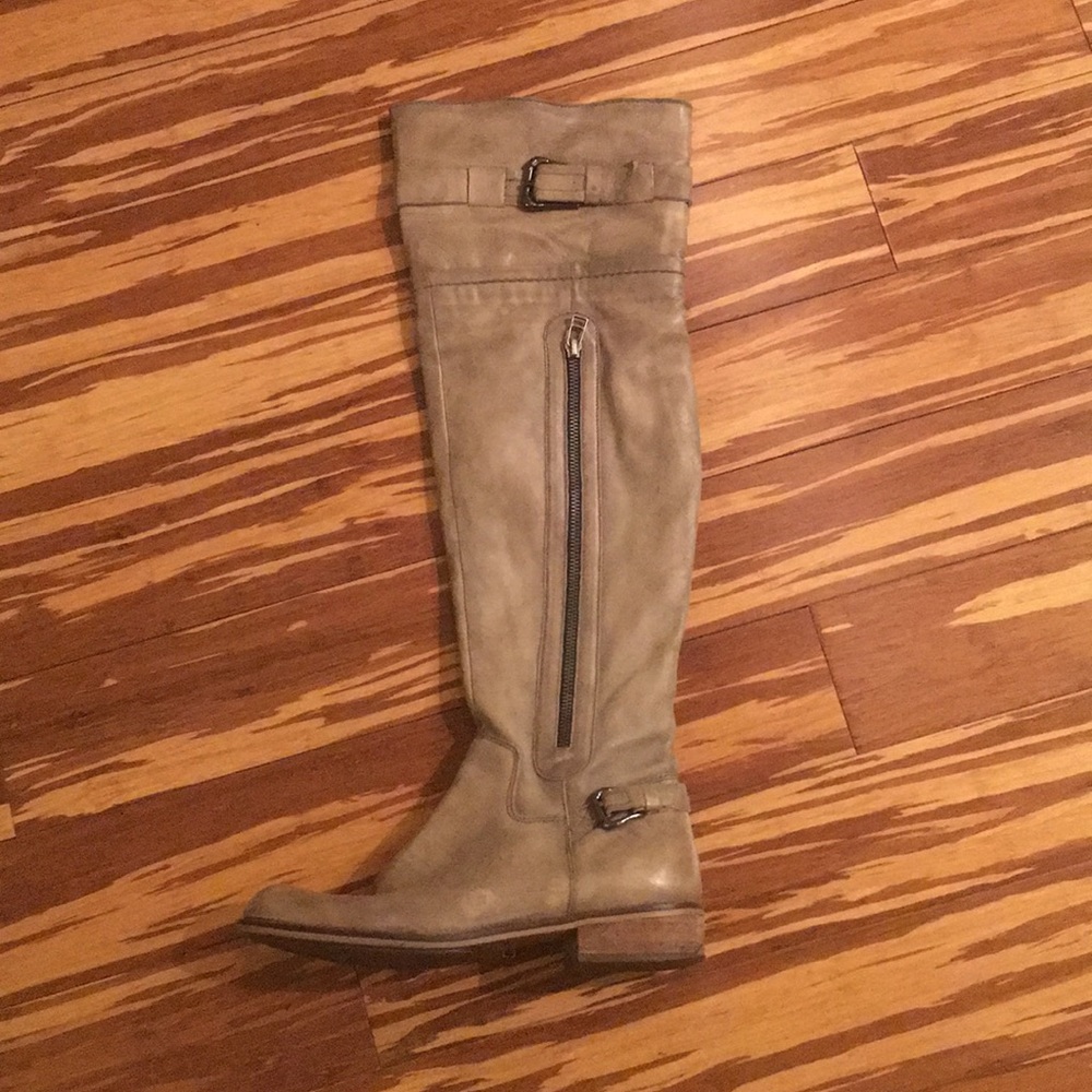 STEVEN by Steve Madden Sabra Taupe Boots 8.5